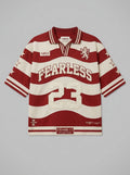 SAVED FEARLESS Jersey — Crimson — front